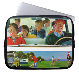 Funda Para Portátil Antes, durante y después de comida campestre