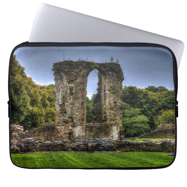 Funda Para Portátil Antigua Abadía de Tintern, Monasterio Cisterciense (Frente)