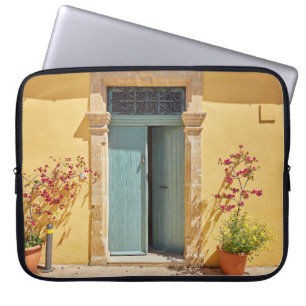 Funda Para Portátil Antiguas puertas verdes auténticas en Nicosia Chip
