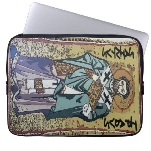Funda Para Portátil Antiguo mosaico de Grecia encontrado en una cueva.