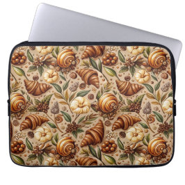Funda Para Portátil Antojándose Croissants