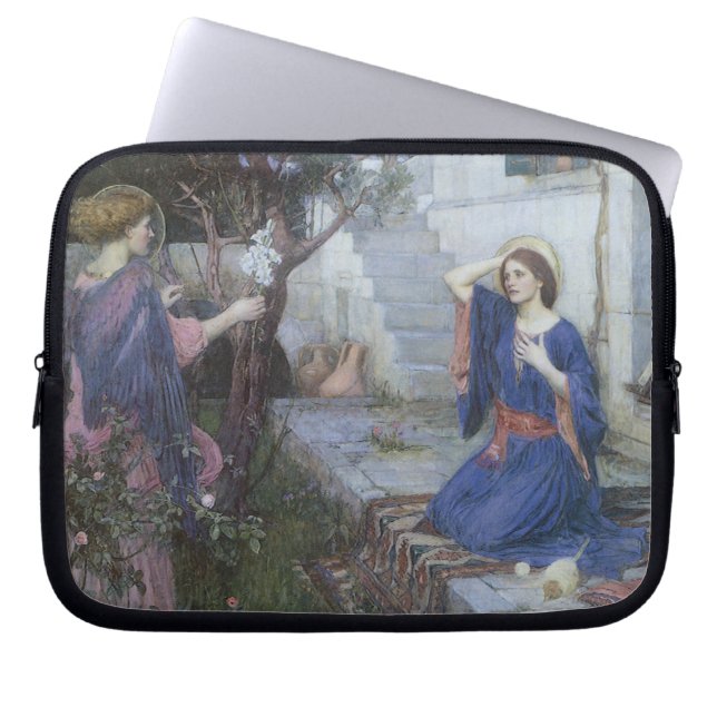 Funda Para Portátil Anunciación de John William Waterhouse (Frente)