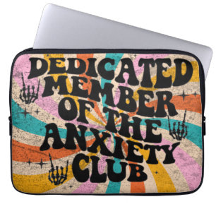 Funda Para Portátil anxiety club member