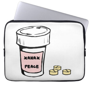 Funda Para Portátil anxiety xanax peace