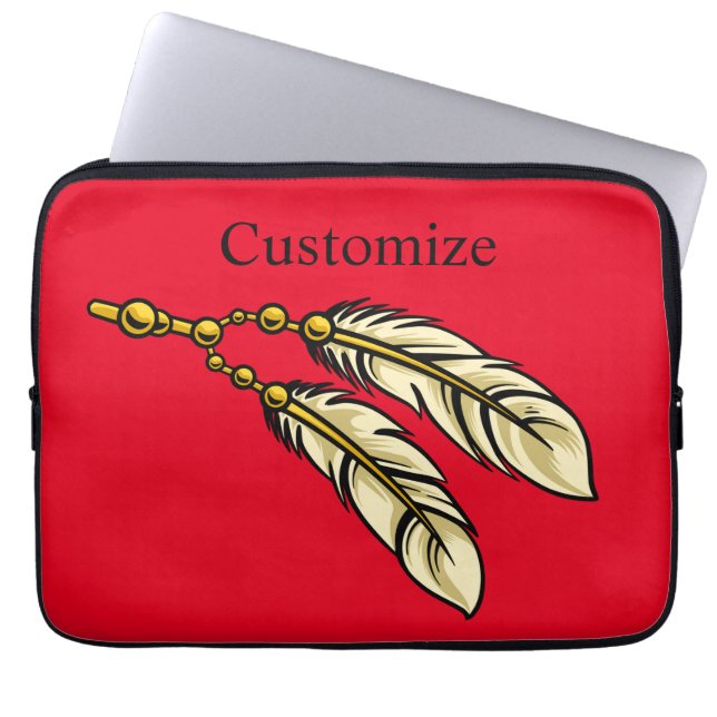 Funda Para Portátil Apache Feathers Thunder_Cove (Frente)