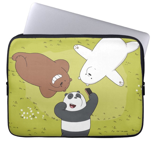 Funda Para Portátil Apagamos osos - #SquadGoals (Frente)