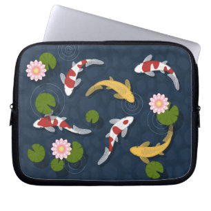 Funda Para Portátil Apelación japonesa de pescado Koi 2