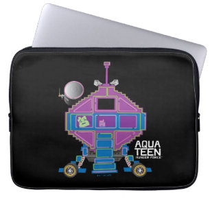 Funda Para Portátil Aqua Adolescente fuerza de hambre auto Mooninites