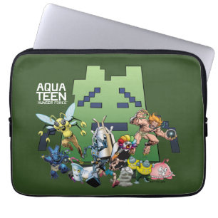 Funda Para Portátil Aqua Teen Hunger Force Villains