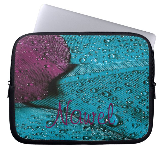 Funda Para Portátil "AquaCircuit: precisión en cada gota (Frente)