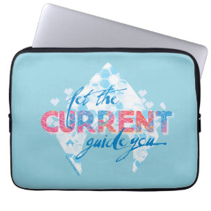 Funda Para Portátil Aquaman   Gráfico del logotipo "Let The Current Gu