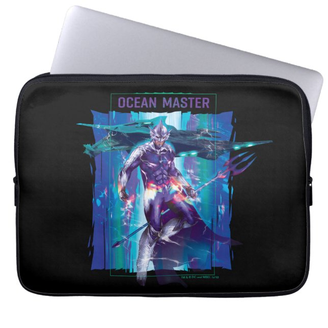 Funda Para Portátil Aquaman | Gráfico refractado de Ocean Master King  (Frente)