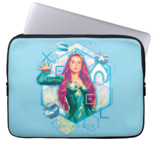 Funda Para Portátil Aquaman   Xebel Princess Mera Hexagonal Graphic