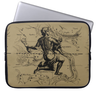 Funda Para Portátil Aquarius Constellation Hevelius 1690 Grabado