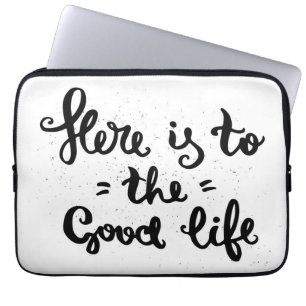 Funda Para Portátil Aquí está a la buena vida