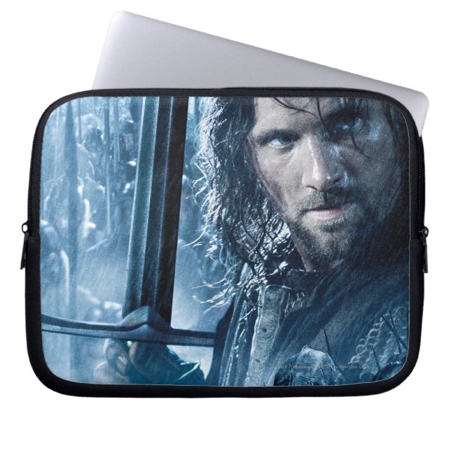 Funda Para Portátil Aragorn Versus Orcs (Frente)