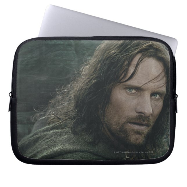 Funda Para Portátil Aragorn y Ringwraiths (Frente)