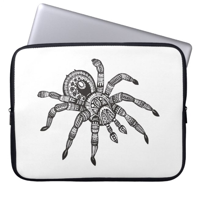 Funda Para Portátil Araña inspirada (Frente)