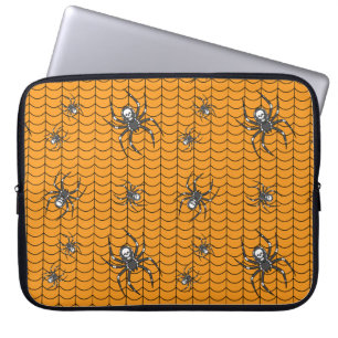 Funda Para Portátil Arañas en la manga de portátiles de desfile