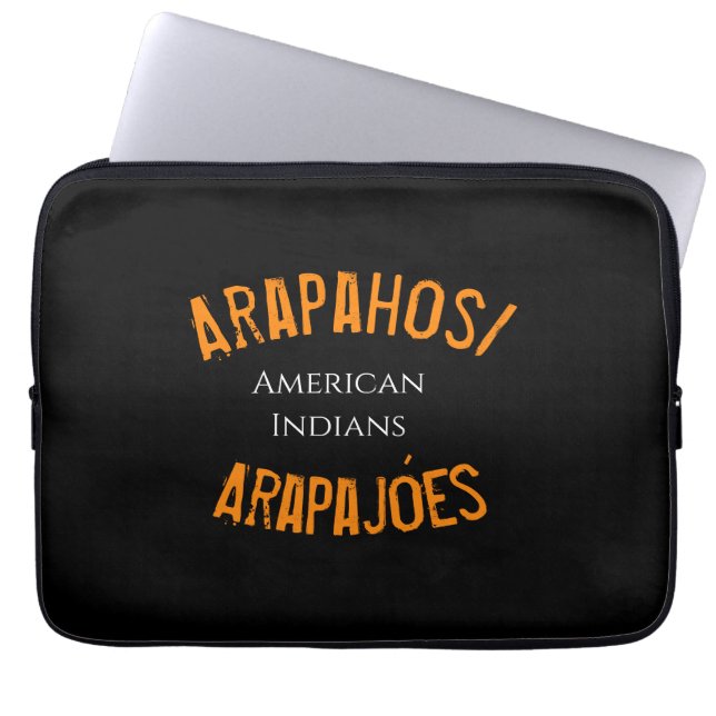 Funda Para Portátil Arapahos/Arapajóes indios americanos T-Shirt Hoodi (Frente)