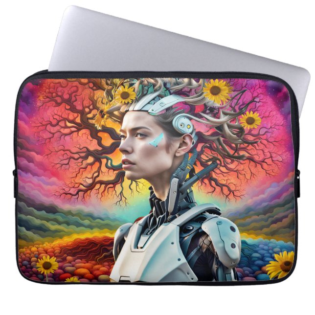 Funda Para Portátil Árbol Android (Frente)