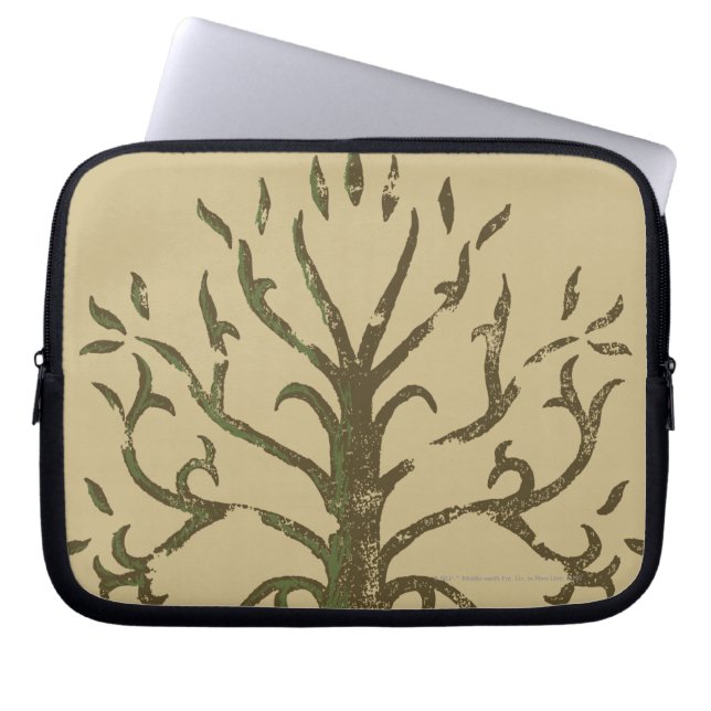 Funda Para Portátil Árbol blanco de Gondor (Frente)