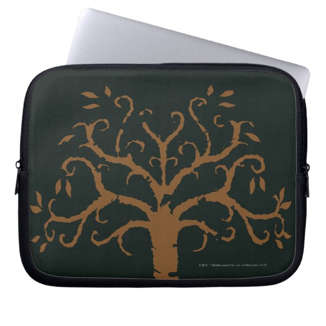 Funda Para Portátil Árbol blanco de Gondor (Frente)