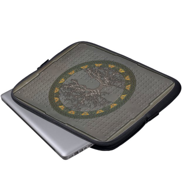Funda Para Portátil Árbol celta de la vida (Inferior anverso)