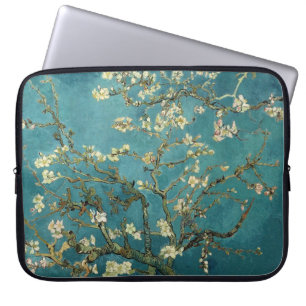 Funda Para Portátil Arbol de almendras floreciente, Vincent van Gogh.