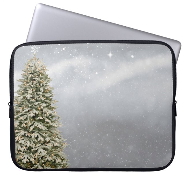 Funda Para Portátil árbol de Navidad (Frente)