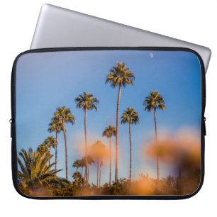 Funda Para Portátil Árbol de palma bajo cielo azul