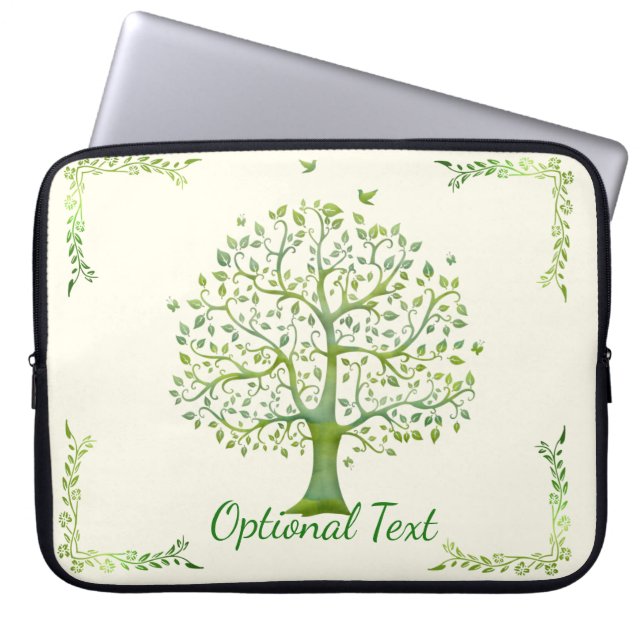 Funda Para Portátil Árbol de vida (Frente)