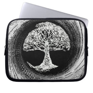 Funda Para Portátil Árbol del Calmness de la vida dentro