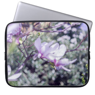 Funda Para Portátil Árbol floreciente de Magnolia
