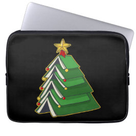 Funda Para Portátil Árbol navideño de reserva IV