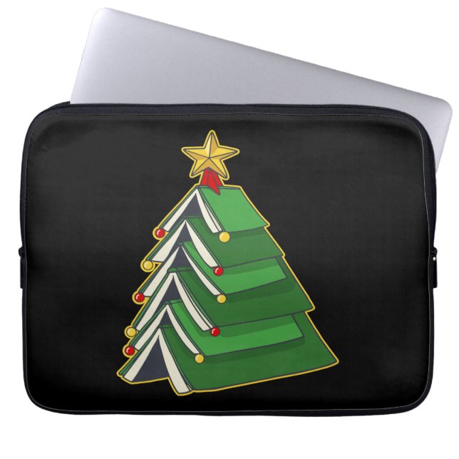 Funda Para Portátil Árbol navideño de reserva IV (Frente)