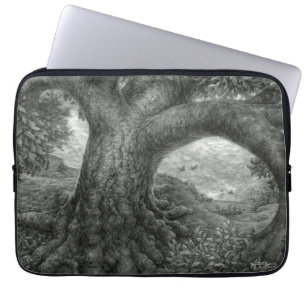 Funda Para Portátil Árbol que Abraza el Riesgo