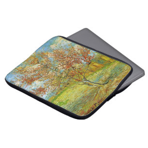 Funda Para Portátil Árbol rosa en flor por Vincent van Gogh