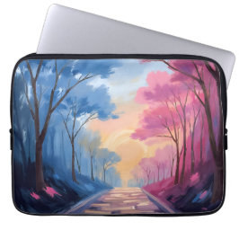 Funda Para Portátil Árboles Coloridos