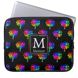 Funda Para Portátil Árboles del espectro autista
