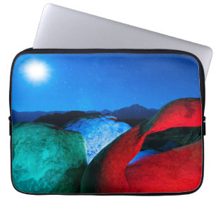 Funda Para Portátil Arco de Mobius & Rocas   Alabama Hills, California