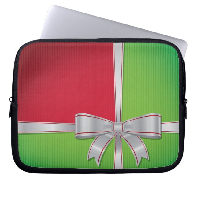 Funda Para Portátil arco de navidades (Frente)