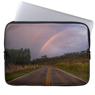 Funda Para Portátil Arco iris y camino