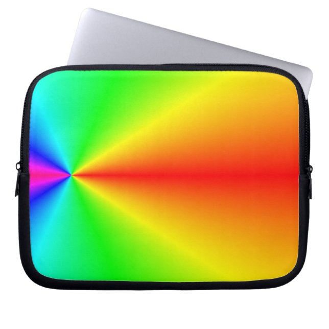 Funda Para Portátil Arcoiris brillante (Frente)