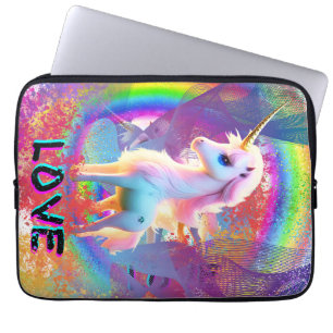 Funda Para Portátil Arcoiris de Love Unicorn