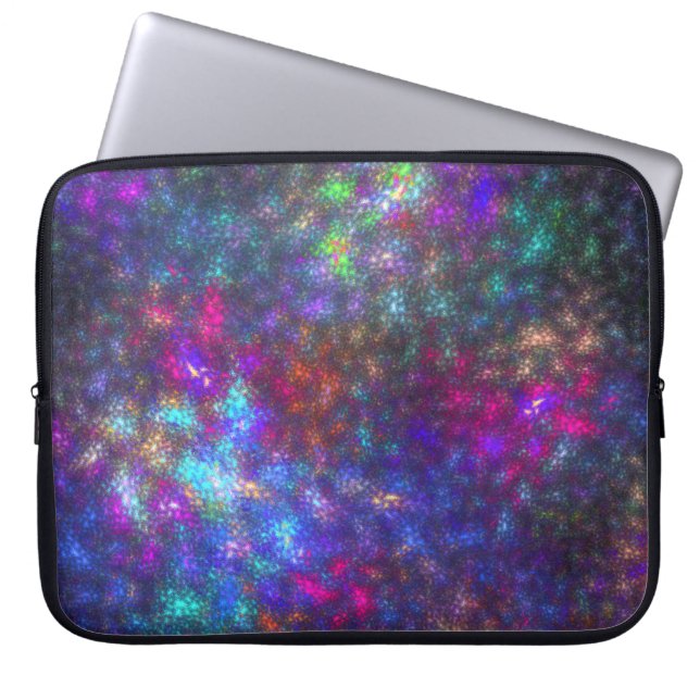 Funda Para Portátil Arcoiris fractal (Frente)