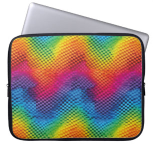 Funda Para Portátil Arcoíris geometría de color