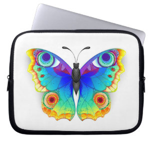 Funda Para Portátil Arcoiris mariposa Peacock Eye