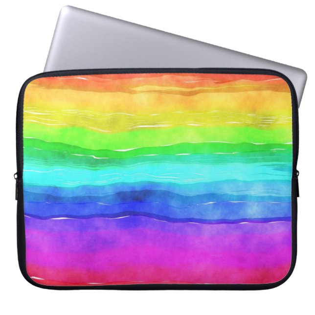 Funda Para Portátil Arcoiris pintado (Frente)