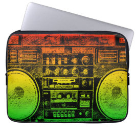 Funda Para Portátil Arenador del ghetto de Rasta